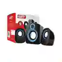 Parlantes Estereo 2.1 Wit