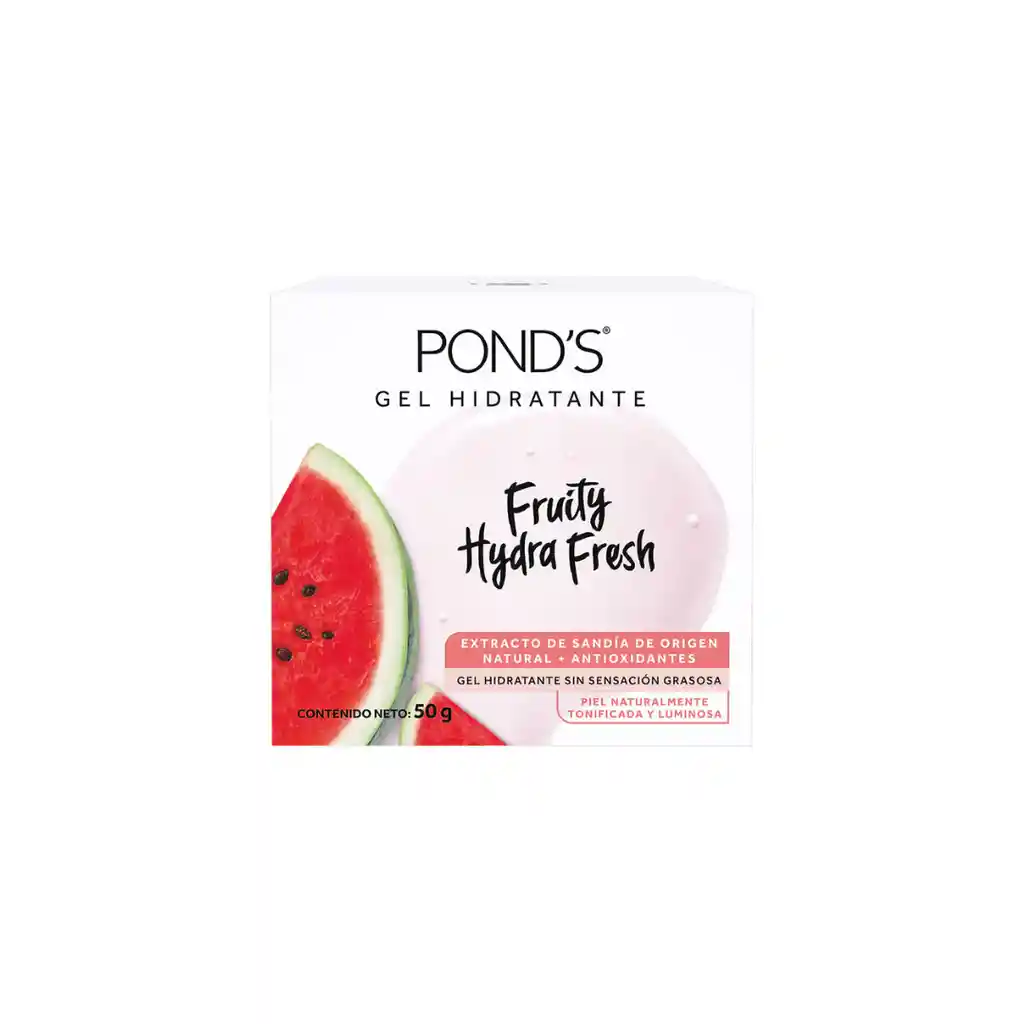 Gel Hidratante Facial Fruit Hydra Fresh Sandía