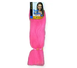 Kanekalon Color Rosado Neón