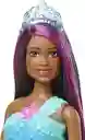 Muñeca Dreamtopia Barbie De Sirena Con Cola Iluminada
