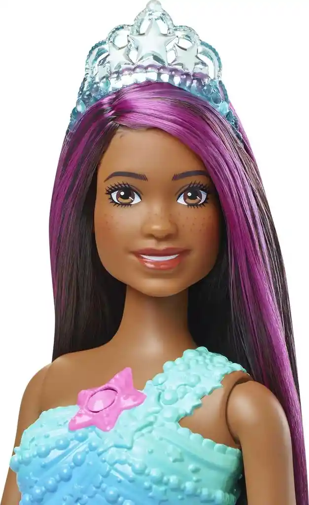 Muñeca Dreamtopia Barbie De Sirena Con Cola Iluminada