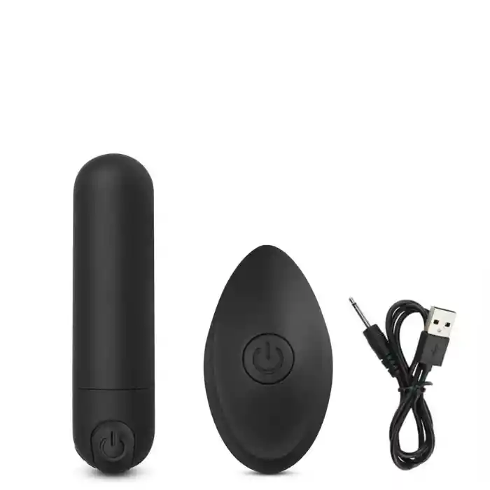 Mini Bala Vibrador Potente Recargable Control Remoto