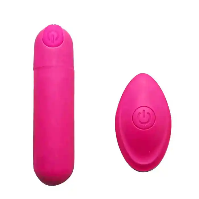 Mini Bala Vibrador Potente Recargable Control Remoto