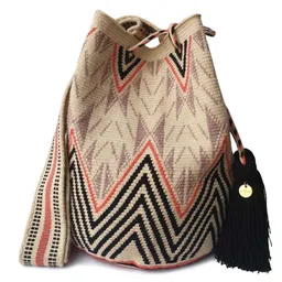 Mochila Bolso Wayuu De Diseño Mgd008