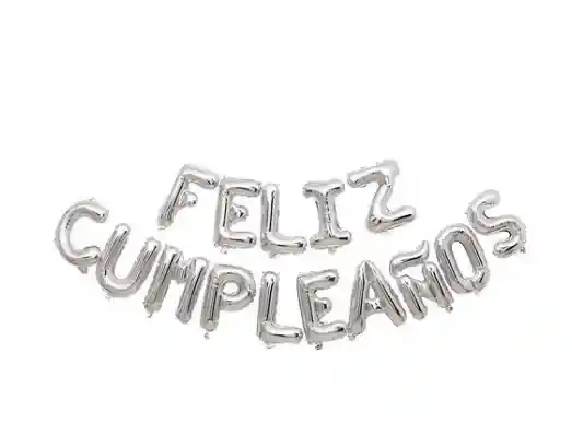 Letras Feliz Cumpleaños Decoración Fiestas