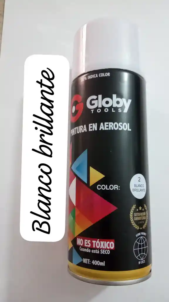 Aerosol Blanco Brillante Ref 02