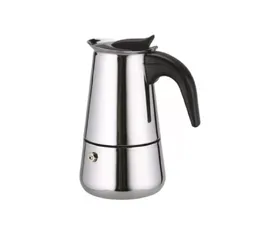 Cafetera Espresso Maker 9 Tazas Manual Plateada Italiana