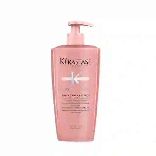 Shampoo Kérastase Chroma Absolu Respect Hidratación Cabello Color 500ml