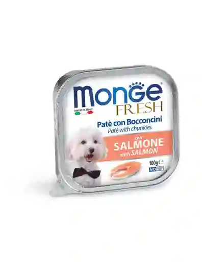 Alimento Humedo Para Perro Monge Fresh Salmon 100 Gr