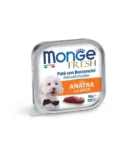 Alimento Humedo Para Perro Monge Fresh Pato 100 Gr