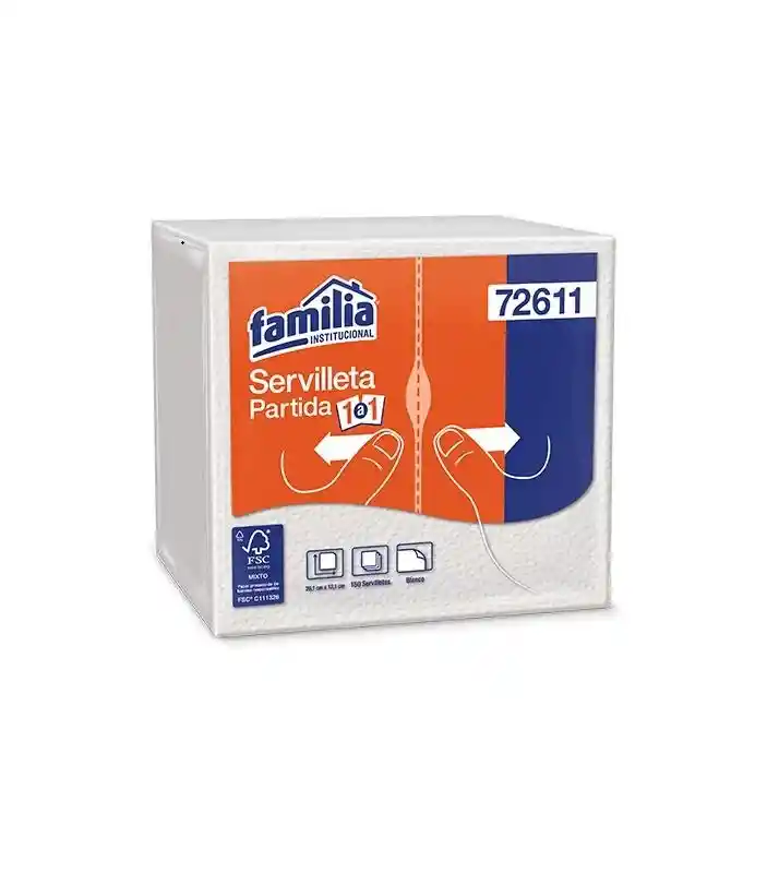 Servilletas Familia Partida X 150