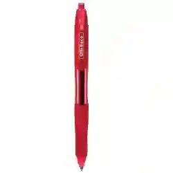 Boligrafo Gel 0.7mm Retractil Oe-04 Rojo