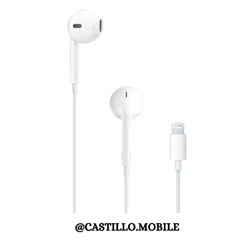 Audífonos Apple Earpods Con Conector Lightning Blanco