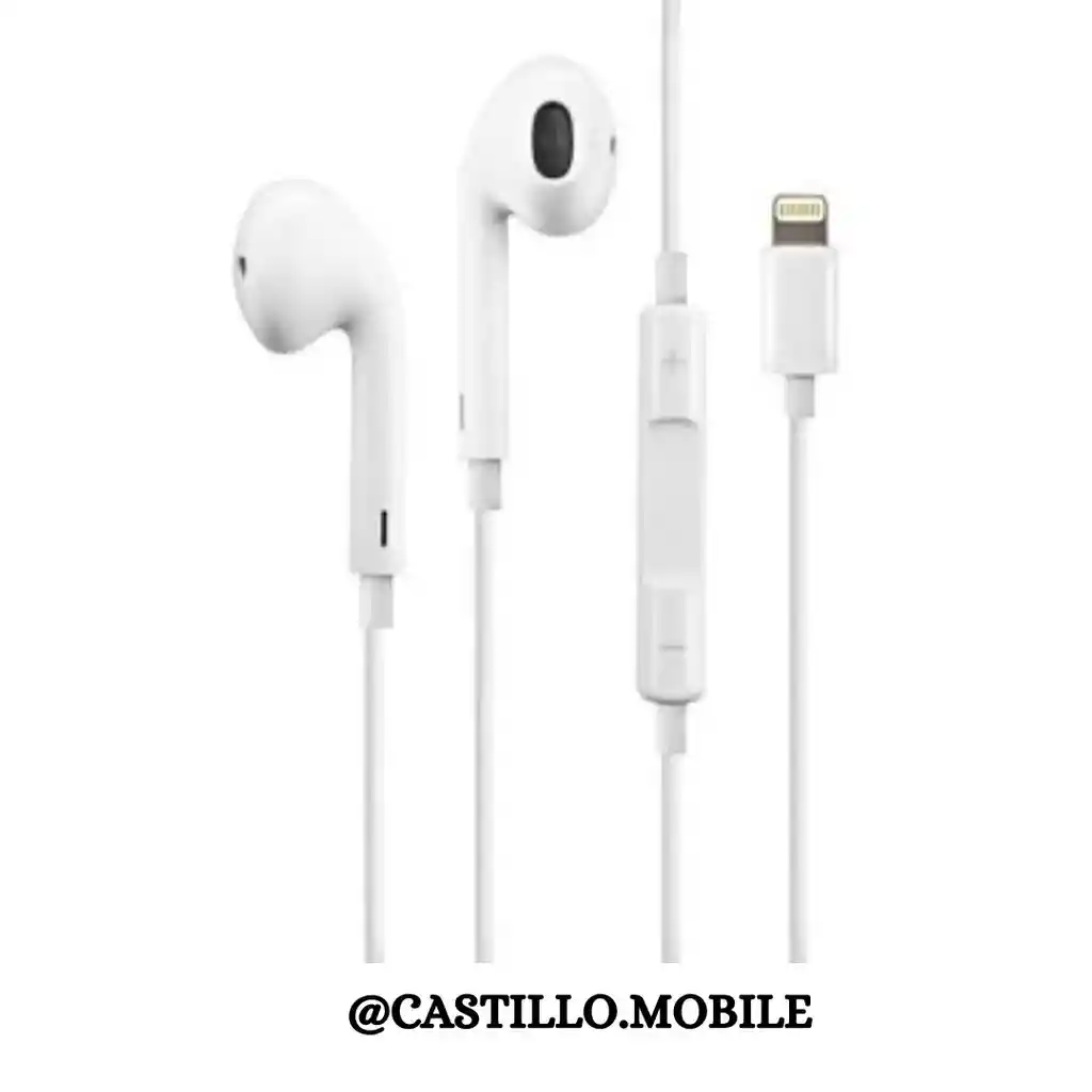 Audífonos Apple Earpods Con Conector Lightning Blanco