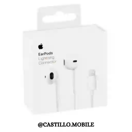 Audífonos Apple Earpods Con Conector Lightning Blanco