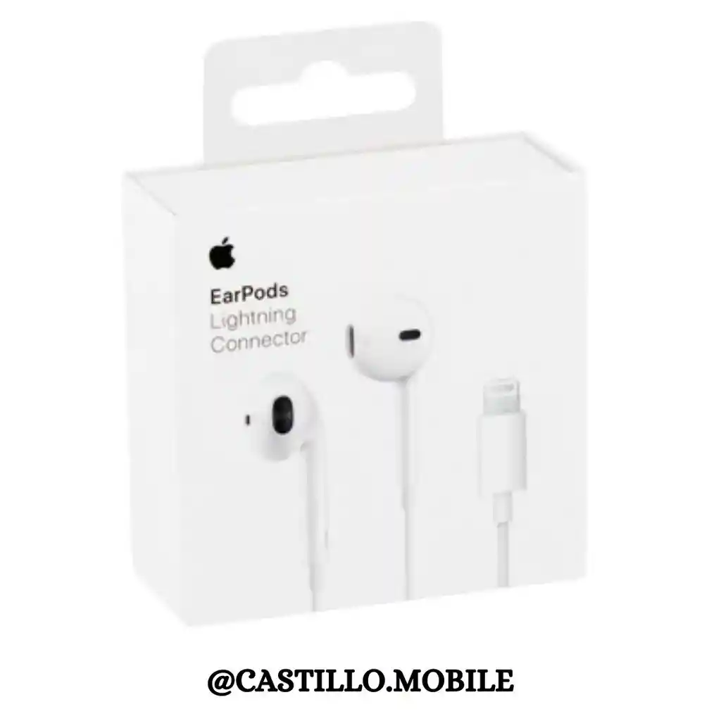 Audífonos Apple Earpods Con Conector Lightning Blanco