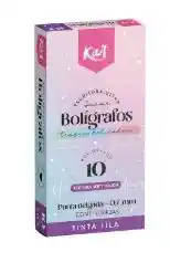 Boligrafo Kiut Retractil Morado