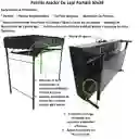 Parrilla Asador Pequeño 50x30 De Lujo A Carbon Portatil