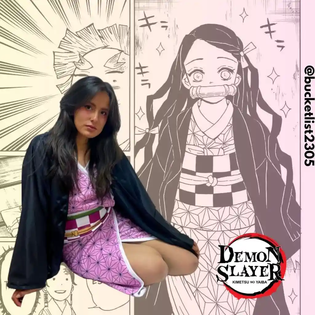 Demon Slayer Disfraz Nezuko Kamado Cosplay