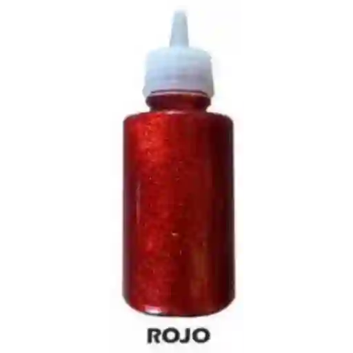 Pegante Escarchado Gigo 60ml Rojo