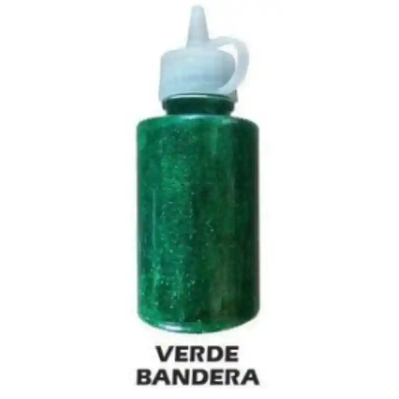 Pegante Escarchado Gigo 60ml Verde