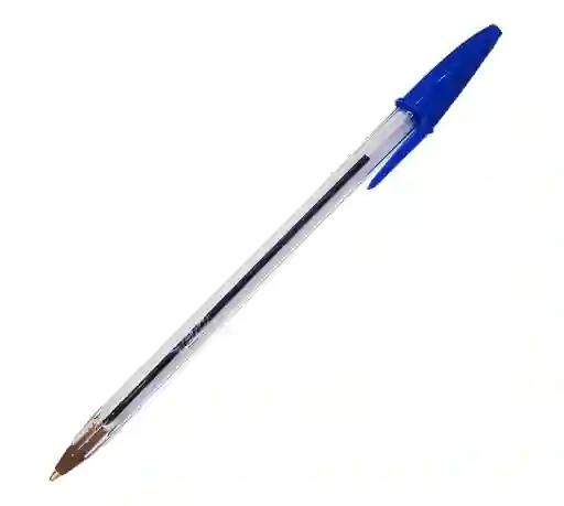 Bolígrafo Azul Bic Cristal