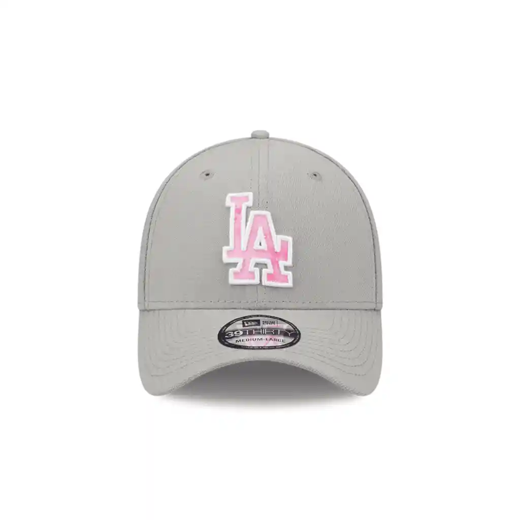 Gorra Los Angeles Dodgers Gris-rosado 39thirty S/m