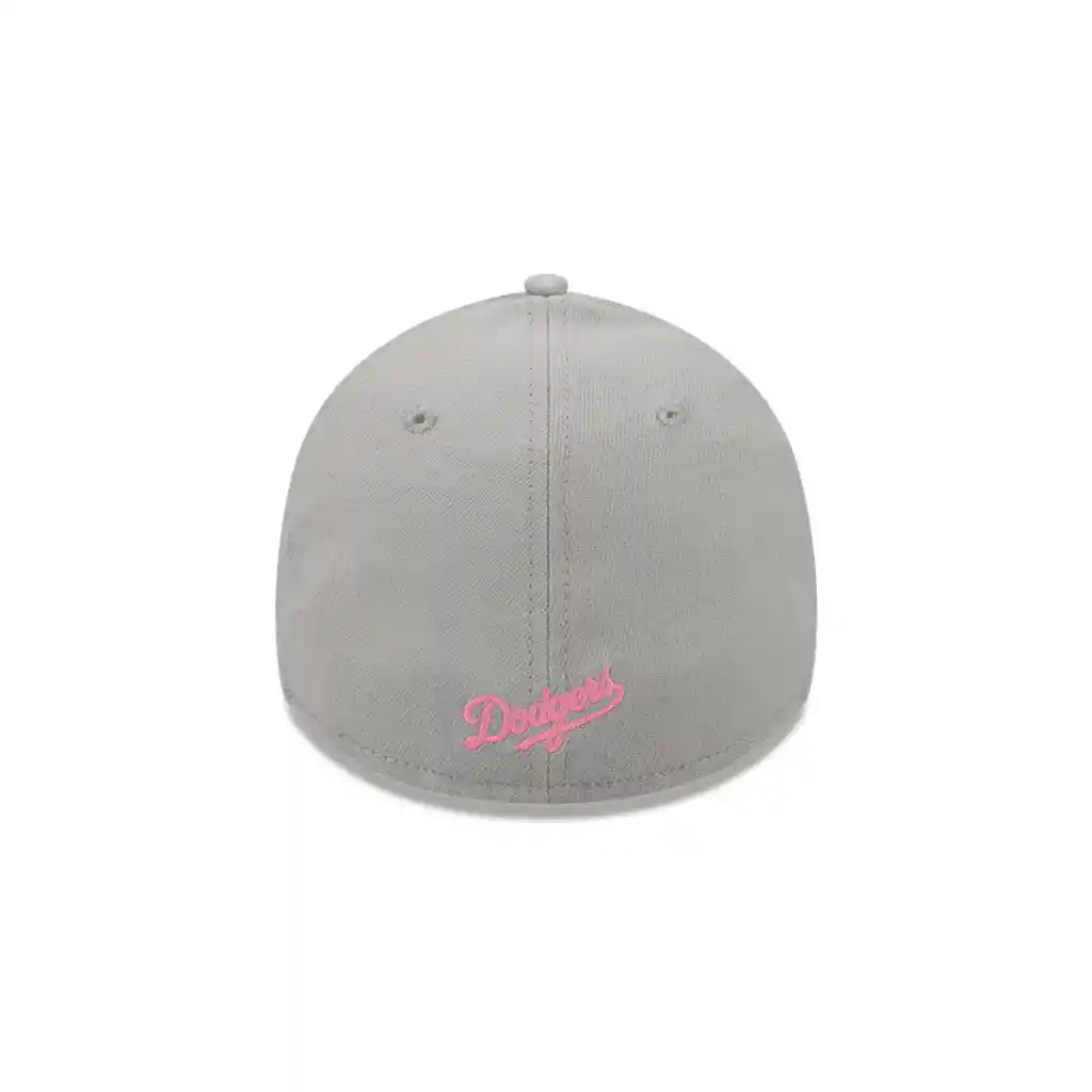 Gorra Los Angeles Dodgers Gris-rosado 39thirty S/m