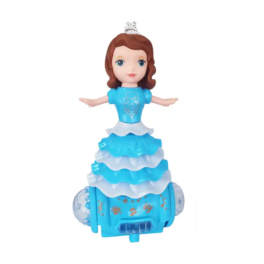 Robot Princesa Muñeca Baile Musical Scooter Juguete +bateria