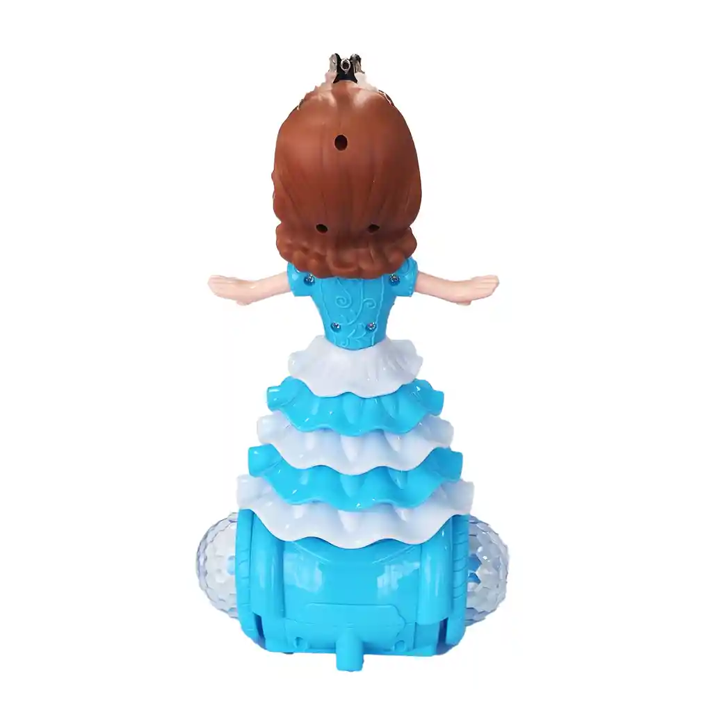 Robot Princesa Muñeca Baile Musical Scooter Juguete +bateria