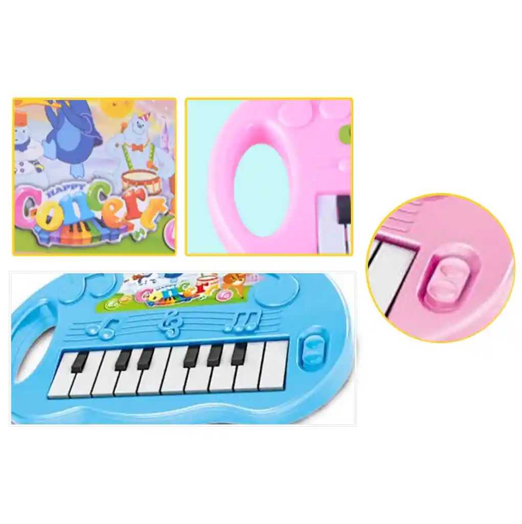 Piano Organeta Interactivo Musical Bebes Niños + Bateria