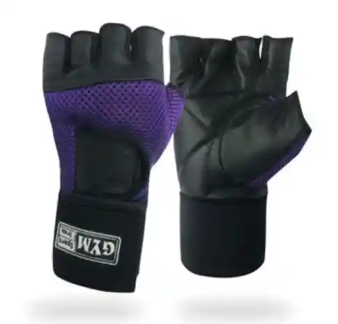 Guantes Para Gimnasio Talla M Fitness Muñequera Iron Gym