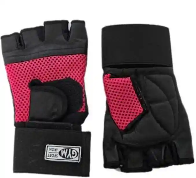 Guantes Para Gimnasio Talla M Fitness Muñequera Iron Gym