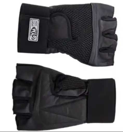 Guantes Para Gimnasio Fitness Muñequera Iron Gym Talla Xl Color Negro