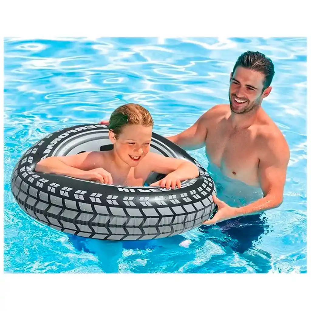 Flotador Piscina Llanta Carro Neumático 59252 Intex 91cm