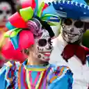 Maquillaje Temporal Catrina Mexicana Halloween Disfraz