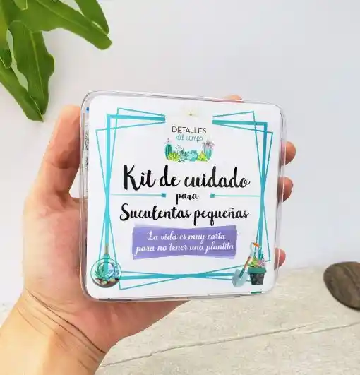 Kit De Cuidado Para Suculentas Pequeñas