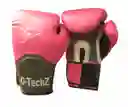 Guantes Boxeo Gtechz 10 Onzas Kick Boxing - Rosado