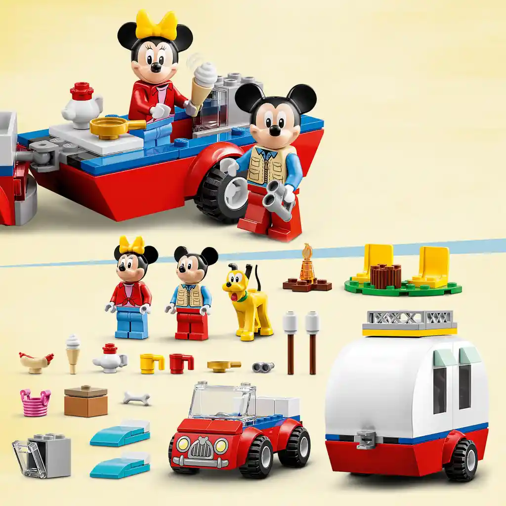 Lego Excursión De Campo De Mickey Mouse 10777 Pz 103