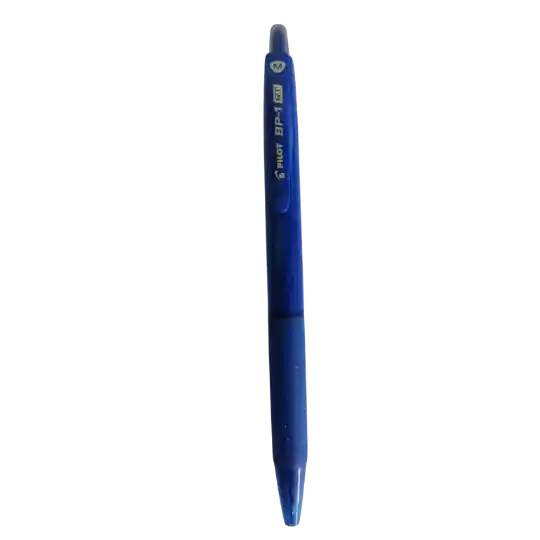 Boligrafo Retractil Azul Oscuro