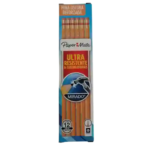 Lapiz Mirado No 2 Negro Caja
