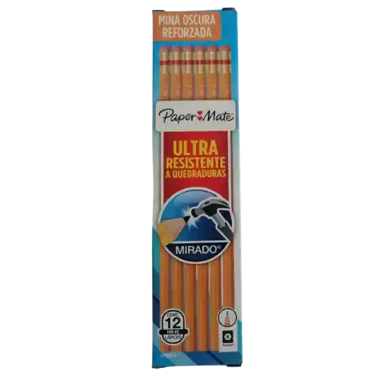 Lapiz Mirado No 2 Negro Caja