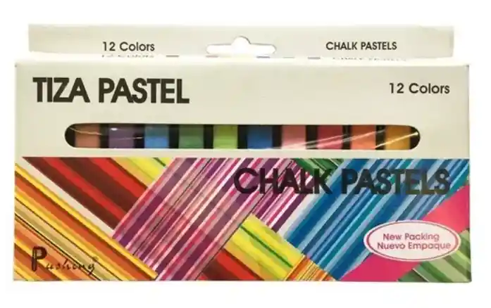 Tizas Pastel Seca Caja X12 -