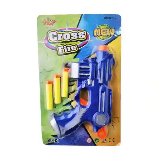 Pistola Lanza Dardos Nerf Multiples Juguete Niño 451805