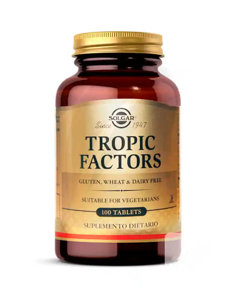 Tropic Factors Solgar 100 Tabletas