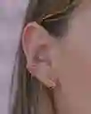 Earcuff Mariposa Posada Grande Rosado