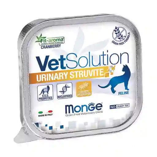 Alimento Humedo Para Gato Cuidado Urinario Vet Solution 100 Gr