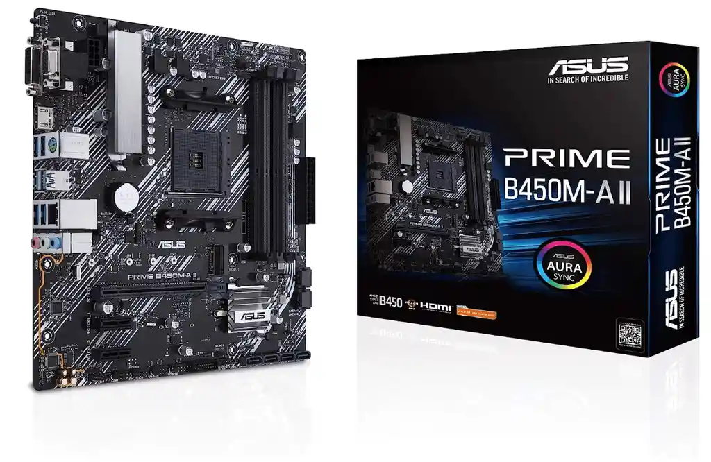 Board Asus Prime B450m-aii Socket Am4 Amd (soporta Ryzen 5000)