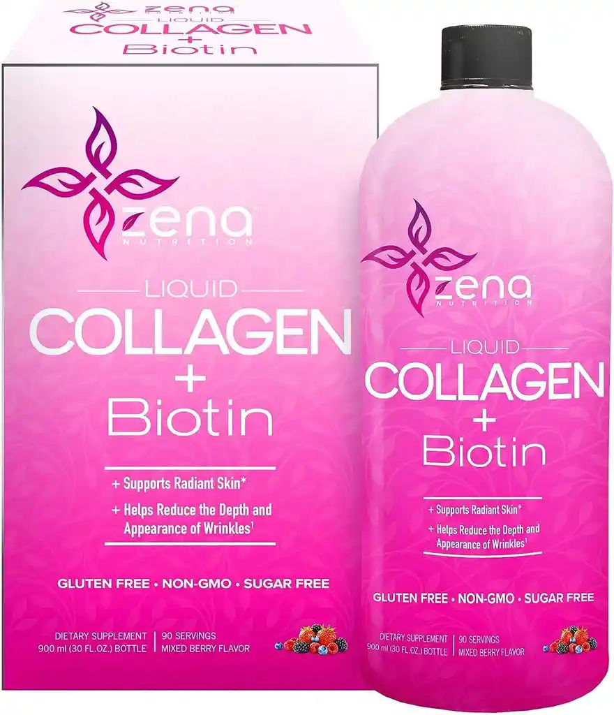 Zena Nutrition Colageno Liquido + Biotin 900ml