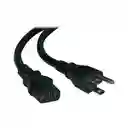 Cable De Corriente O Poder Pc O Monitor Y Otros 1.2 Metros